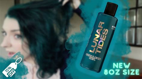 Lunar tides cerulean sea hair dye review