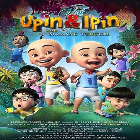 Keris siamang tunggal (2019) trailer this new adventure film tells of the adorable twin brothers upin and ipin together with their friends ehsan, fizi, mail, jarjit, mei mei, and susanti, and their quest to save a fantastical kingdom of inderaloka from the evil raja bersiong. Upin Ipin Keris Siamang Tunggal Full Movie Streaming