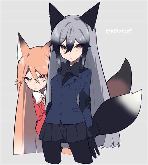 Ezo Red Fox And Silver Fox Kemono Friends Drawn By Mochizukikei