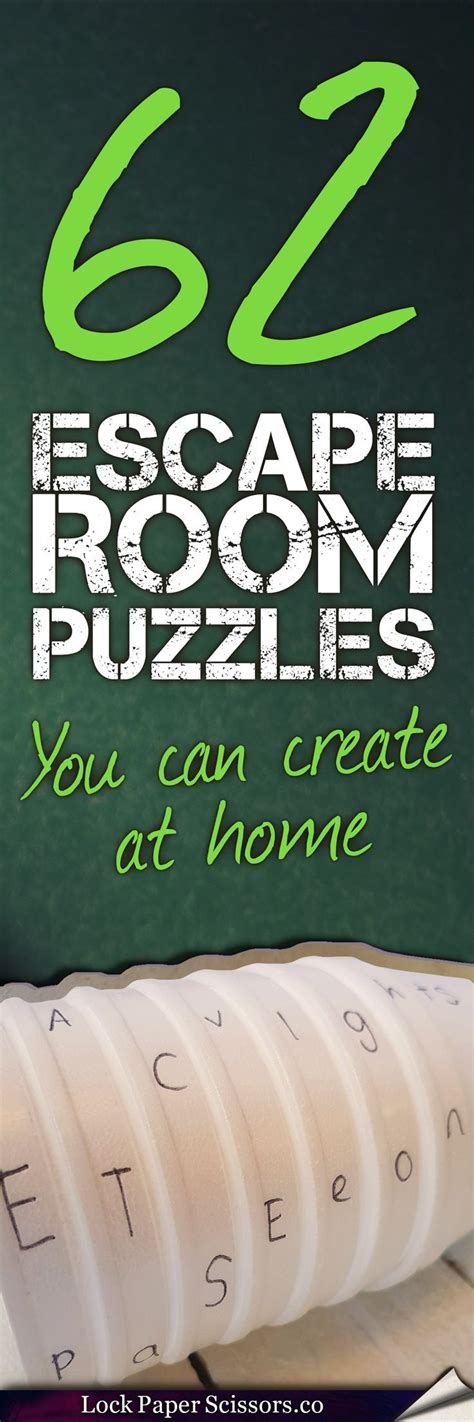 63 Handpicked Diy Escape Room Puzzle Ideas That Create Joy And Mystery