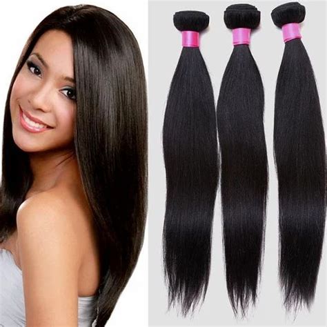 Female Straight Virgin Human Hair Extensions 8 30 Packaging Size