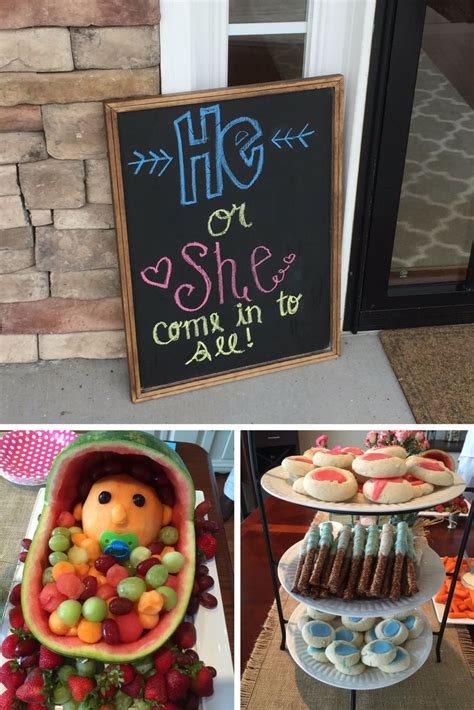 Gender Reveal Ideas Using Food Are So Cute Seriously Such Fun Ways To