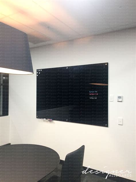 Black Glassboard Blackboard Wall Beautiful Wall Glass Board