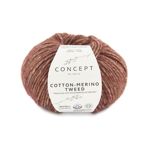 Cotton Merino Tweed Autumn Winter Yarns