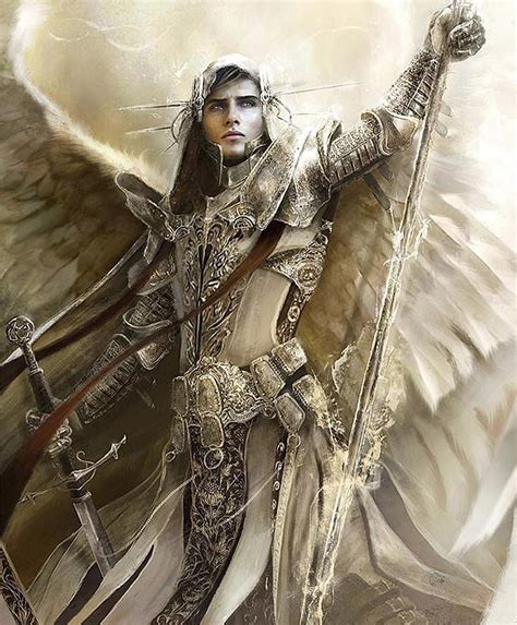 Arte De Eve Ventrue Angel Warrior Archangels Angel Art