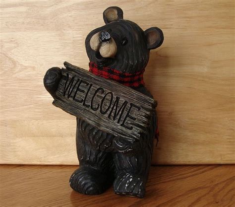 Heat and cozy living room design. Black Bear Lodge Bathroom Accessories C (With images ...