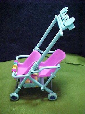 Barbie Double Baby Stroller For Kelly And Or Baby Dolls Double Baby Strollers Baby Strollers