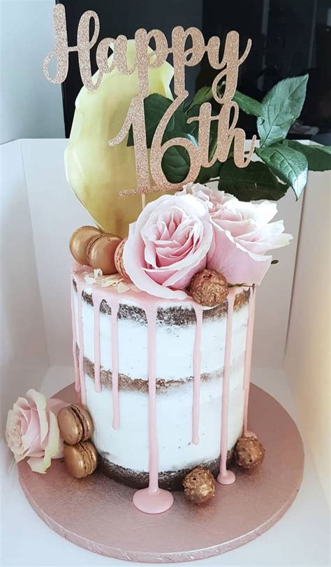 Sweet 16 Birthday Cakes 1 Tier