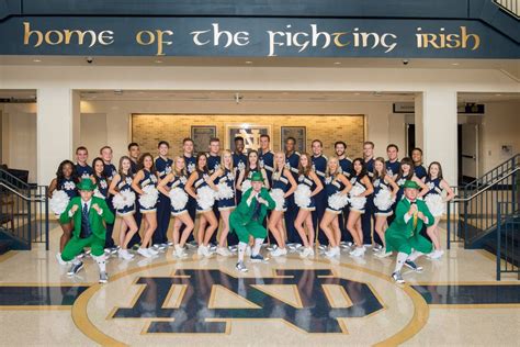 Notre Dame Cheerleading College Prep And Stunt Clinic Notre Dame