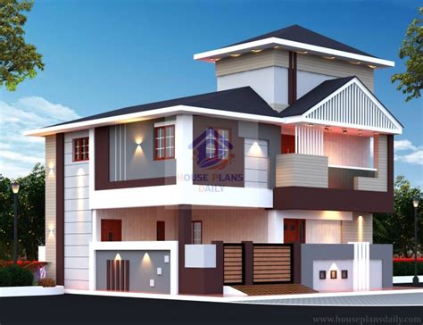 Double Floor House Plans In Kerala
