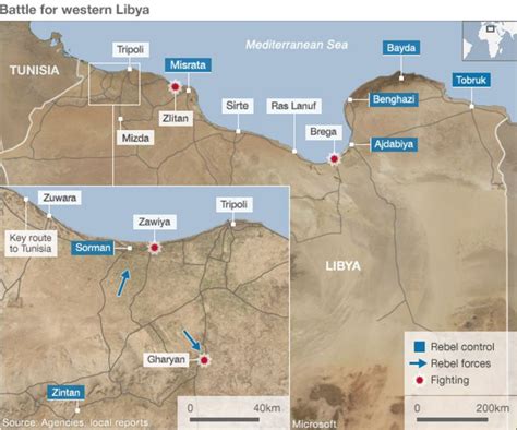 Libya Conflict Rebels Capture Key Zawiya Oil Refinery Bbc News