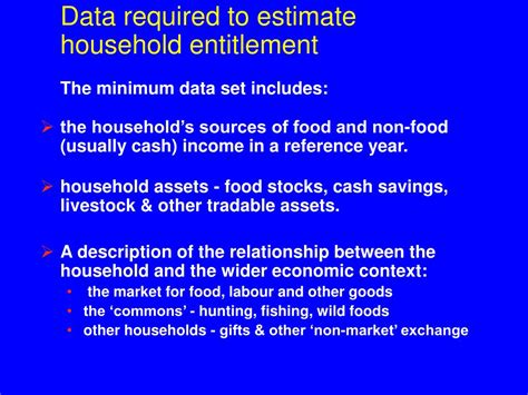 Ppt The Household Economy Approach Hea ‘regular And ‘lite