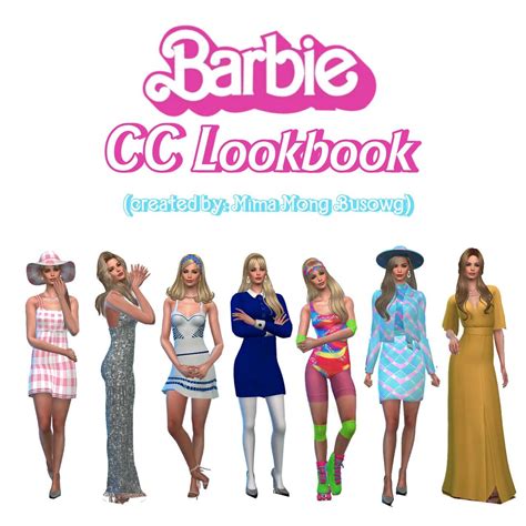 Mima Barbie 2023 Cc Lookbook