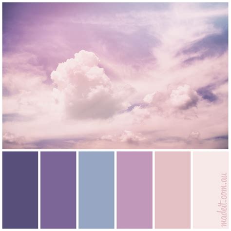 Dreamy Pastel Skies A Heavenly Colour Palette To Inspire Creativity Colorpalette Pastel