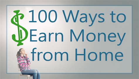 100 Ways to Earn Money from Home | My Income Journey
