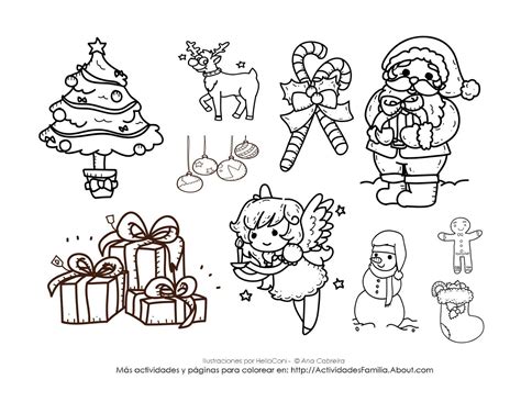 La Navidad Dibujos Para Colorear Ciclo Escolar