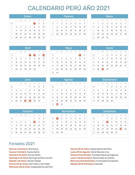 Calendario May 2021 Marzo 2021 Calendario 2021 Peru Con Feriados