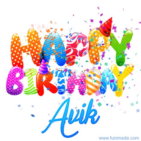Happy Birthday Avik S Download On