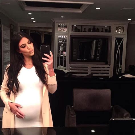 The Real Issue With Kim Kardashians Naked Pregnancy Selfie Brit Co