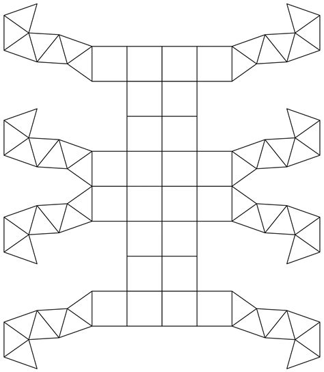 Geometric Shape Nets Printable 101 Activity