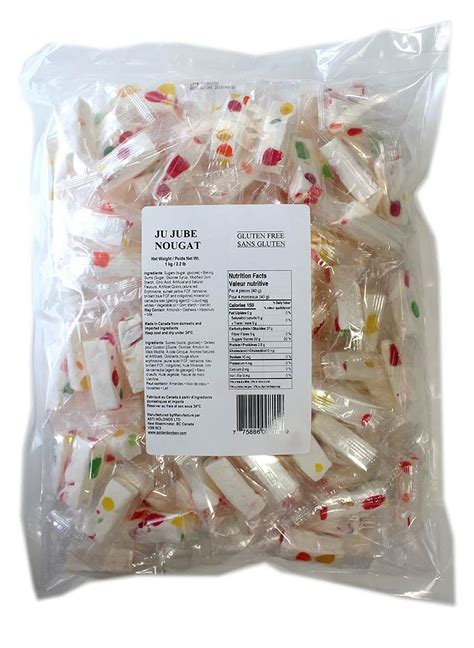 Buy Golden Bonbon Italian Jujube Nougat Candy Individually Packed Soft