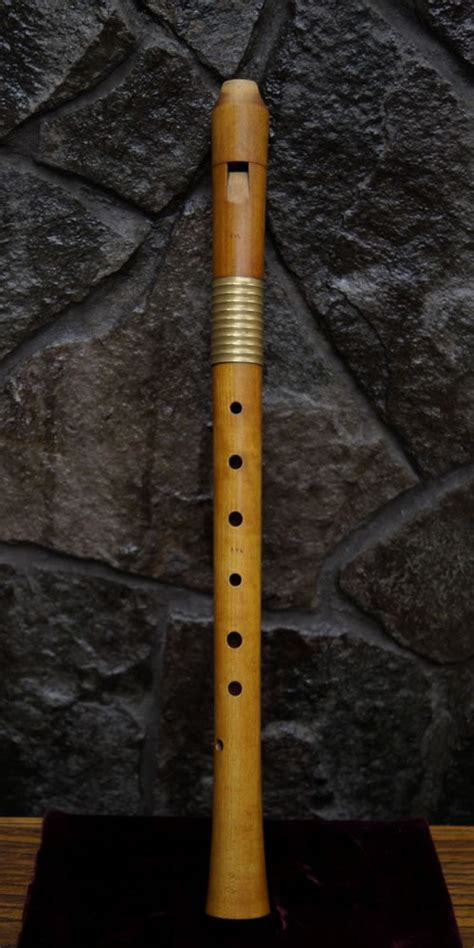 Flauta Dulce Alto Renacentista Afinación 440 Flautascl Una