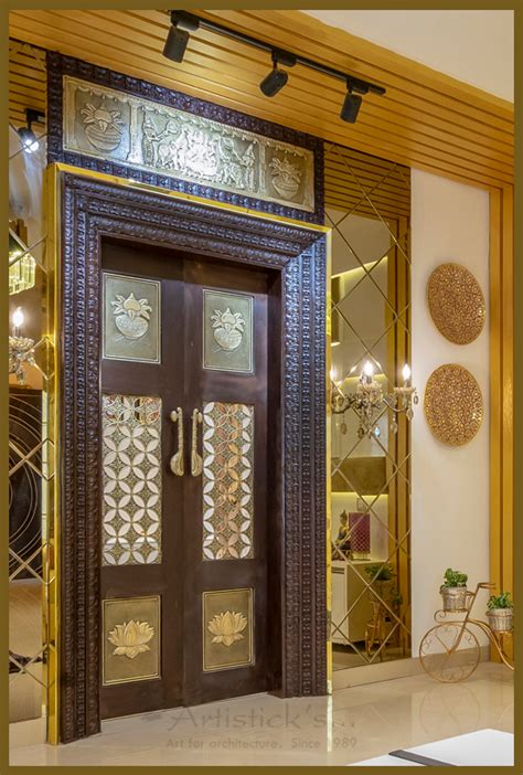 Glass Door Design For Pooja Room Glass Door Ideas