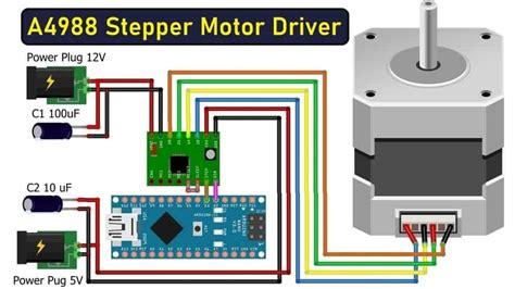 How To Control Stepper Motor With A Driver Arduino
