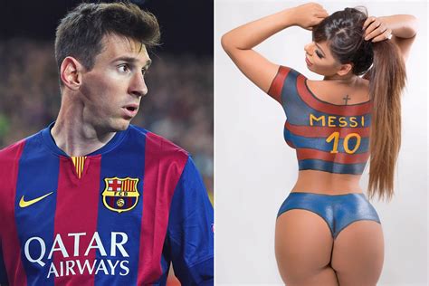 Miss Bumbum Obsessed With Lionel Messi Has Vowed To Never Wear A Barcelona Shirt Ever Again