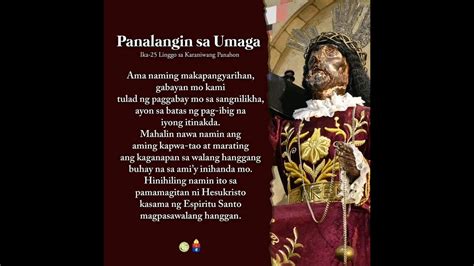 Morning Prayer Tagalog Ofw Lifelessons Jlardalesvlog Buhaydriver