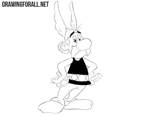 How To Draw Asterix