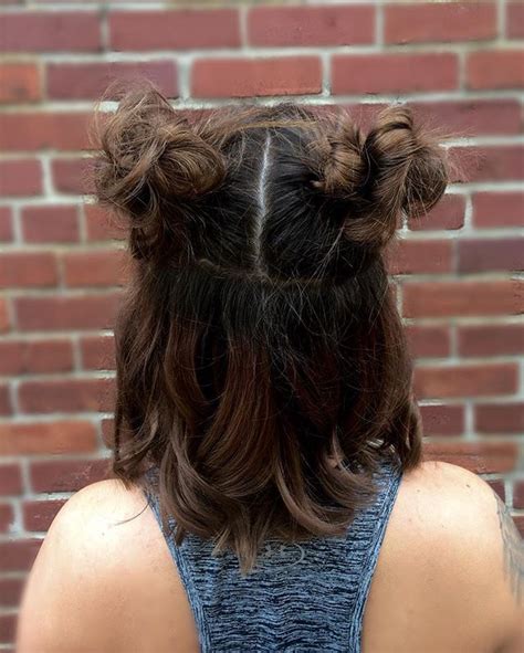 Pigtail Bun Inspiration For Every Hair Type Hairstyles Cute