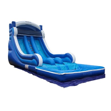 18 Big Blue Water Slide Bump And Jump Bounce House Steilacoom Wa