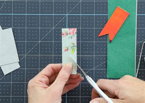 Use scrapbook paper, ribbon, washi tape…. How to Make DIY Magnetic Bookmarks with Vinyl | The Homes I Have Made