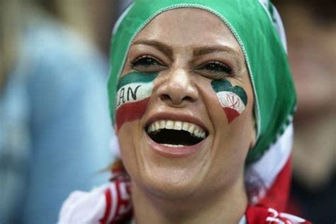 For The First Time Since 1980 Iranian Women Allowed To Watch World Cup In Same Stadium As Men