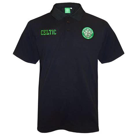 Celtic Fc Mens Polo Shirt Crest Official Football T 1956 Picclick