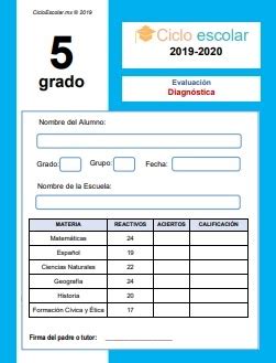 Instructivo de pruebas formativas español 7°, 8° y 9°: Respuestas De La Guía De Quinto Grado 2020 - Libros Favorito
