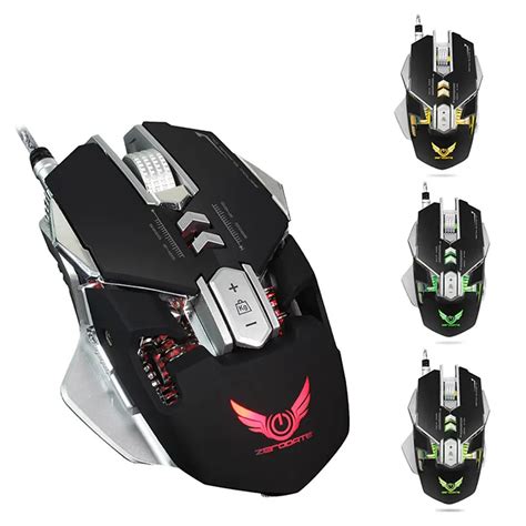 Hxsj Mechanical Macros Define The Gaming Mouse High End 7 Programmable