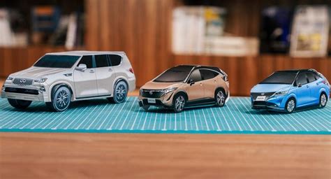 Nissan Invites You To Try Making Its Cars With Free Papercraft