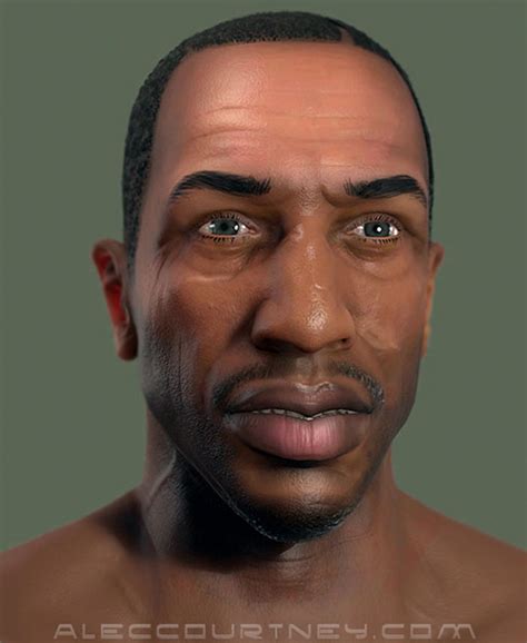 Absolute new model of cj. GTA 5 PC mods incoming: what CJ from San Andreas looks ...