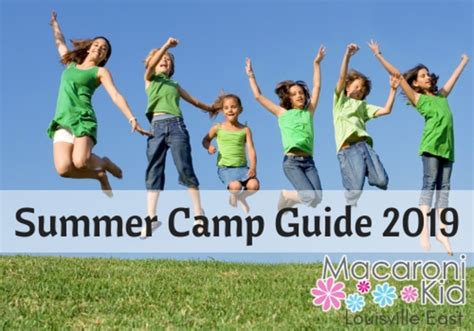 Find The Perfect Summer Camps In The 2019 Summer Camp Guide Macaroni