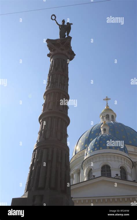 Glory Column Of The Izmailovsky Regiment And Trinity Izmailovsky