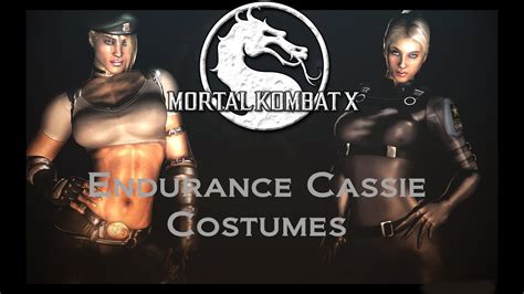Mortal Kombat X Cassie Cage Endurance Cassie Costumes Location Youtube