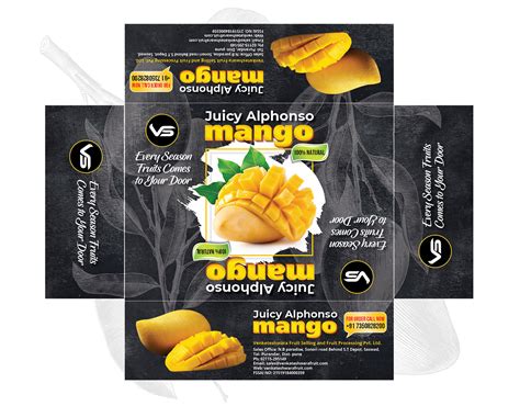 Mango Packaging Box Design Behance