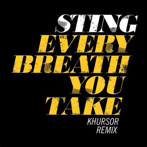 Every Breath You Take Single By Sting