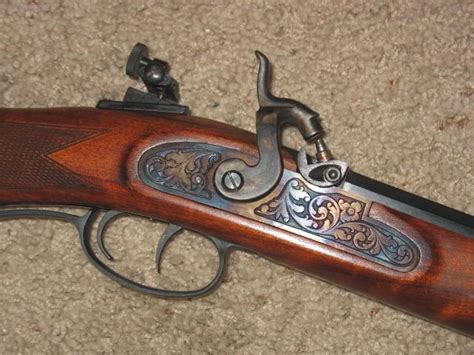 Cabela S Cal Black Powder Rifle W Peep Sights For Sale At