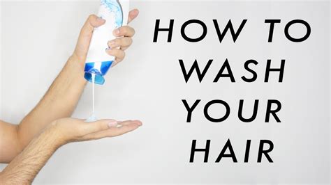How To Correctly Wash Your Hair Prevent Hair Fall Healthier Looking Hair James Welsh Youtube