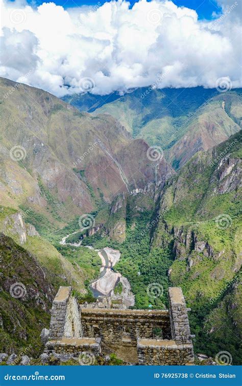 Machu Picchu Cusco Region Peru 4 Juni 2013 Panoramablick Von Bergen