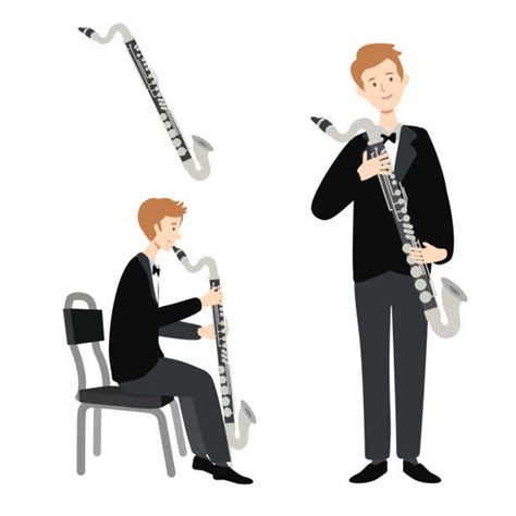 120 Kid Playing Clarinet Illustrations Royalty Free Vector Graphics