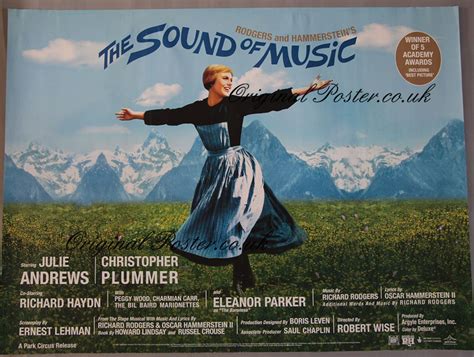 The Sound Of Music Original Vintage Film Poster Original Poster Vintage Film And Movie Posters